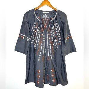 Odd Molly (Anthropologie) Embroidered Tunic Dress